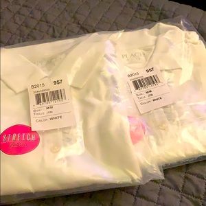 Children’s Place white polo shirt